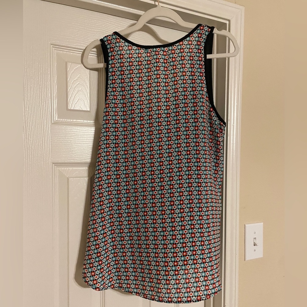 Pleione Mixed Media Tank Top - Picture 2 of 5